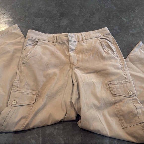 American Eagle Outfitters Tan Straight Leg Pants - Picture 1 of 1